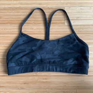 Lululemon Flow Y bra black camo